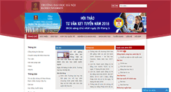 Desktop Screenshot of hanu.vn