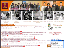 Tablet Screenshot of daotao.hanu.vn